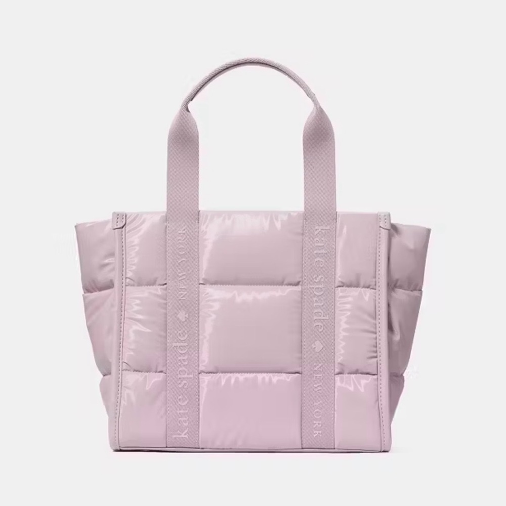 Kate Spade Lavender Quilted Tote Bag